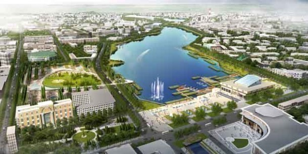 Лучшая идея для городского развития №1: проект благоустройства набережных системы озер Кабан.