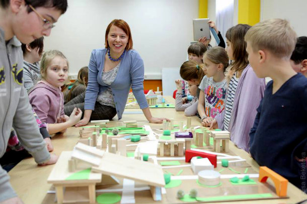 /Катерина Блиновская, архитектор, архитектура для детей, занятия